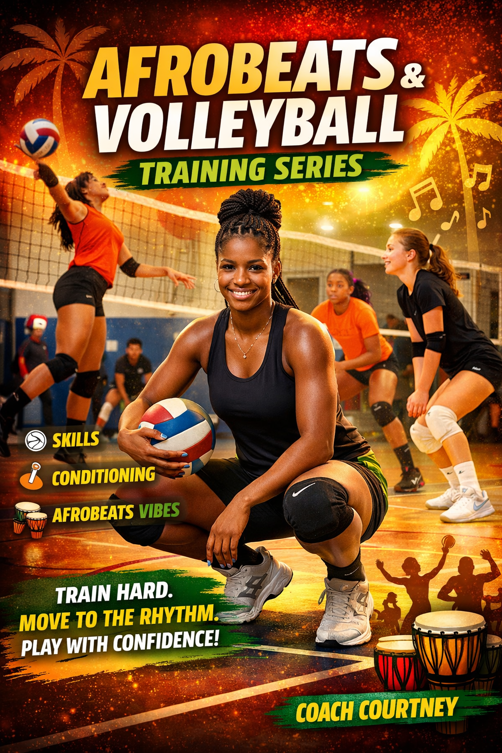 VolleyBall Training Series with Coach Cortney